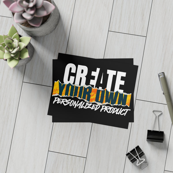CREATE WITH MELANIE ROSE Postcard Bundles (envelopes included), custom postcards, personalized flyers, custom flyers