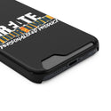 CREATE WITH MELANIE ROSE Phone Case With Card Holder, custom phone case, personalized phone case