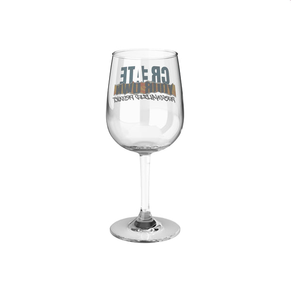 CREATE WITH MELANIE ROSE Wine Glass, 12oz, drinkware, wine glass, wine gift, home gifts