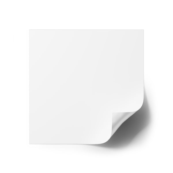 DESIGN YOUR OWN Square Stickers, Indoor\Outdoor, custom sticker, personalized sticker, personalized gifts