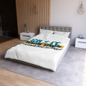 CREATE WITH MELANIE ROSE Microfiber Duvet Cover, custom blanket, custom duvet, personalized blanket, personalized gift