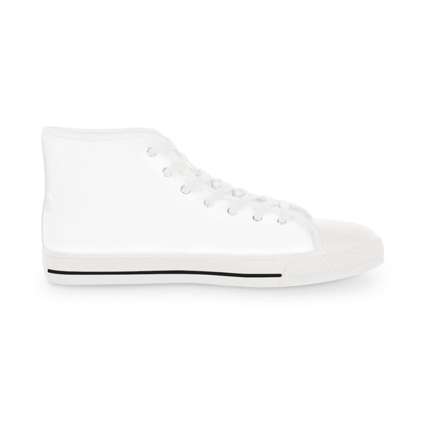 DESIGN YOUR OWN Men's High Top Sneakers, custom shoes, personalized shoes, personalized sneakers