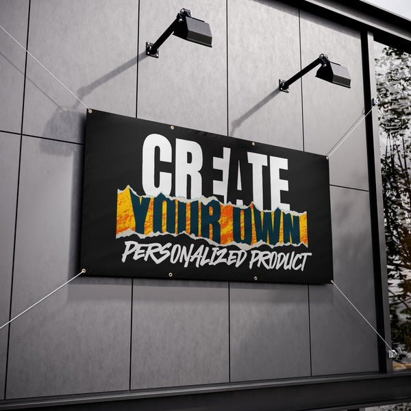 CREATE WITH MELANIE ROSE Vinyl Banners, custom banner, personalized banner
