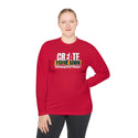 CREATE WITH MELANIE ROSE Unisex Lightweight Long Sleeve Tee, custom tee, personalized tee, custom t-shirt, personalized t-shirt