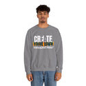 CREATE WITH MELANIE ROSE Unisex Heavy Blend™ Crewneck Sweatshirt, custom sweatshirt, personalized sweatshirt