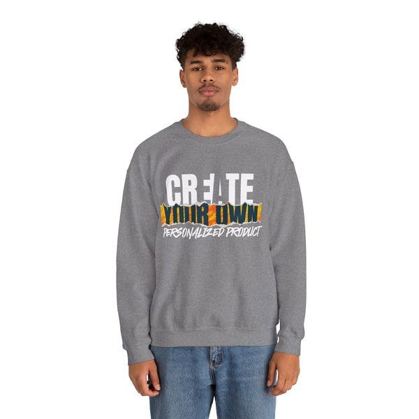 CREATE WITH MELANIE ROSE Unisex Heavy Blend™ Crewneck Sweatshirt, custom sweatshirt, personalized sweatshirt