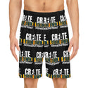 CREATE WITH MELANIE ROSE Basketball Shorts (AOP), custom shorts, personalized shorts, mens shorts