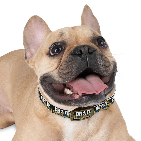 CREATE WITH MELANIE ROSE Dog Collar, custom pet collar, personalized pet collar