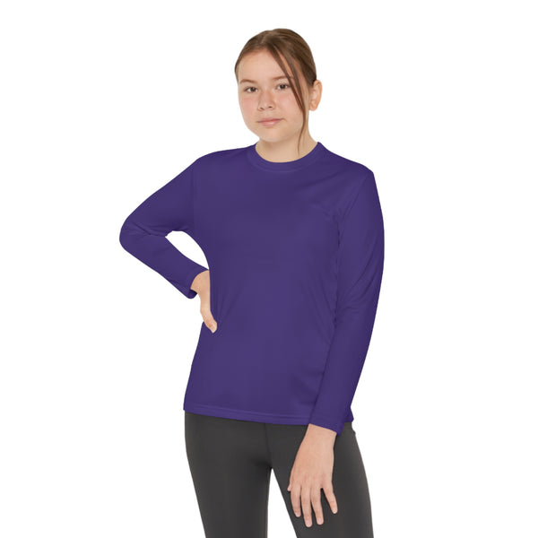 DESIGN YOUR OWN Youth Long Sleeve Competitor Tee, custom tee, personalized tee, custom t-shirt