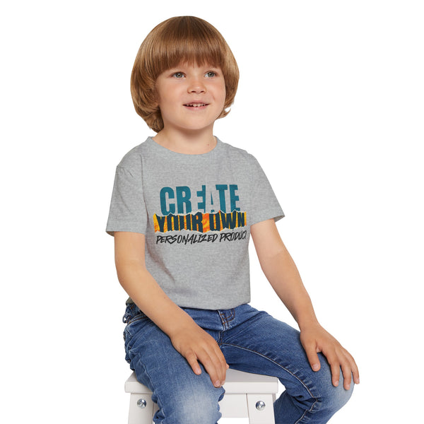 CREATE WITH MELANIE ROSE Heavy Cotton™ Toddler T-shirt, custom toddler shirt, personalized shirt, personalized toddler tee