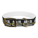 CREATE WITH MELANIE ROSE Dog Collar, custom pet collar, personalized pet collar