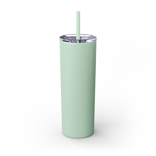 DESIGN YOUR OWN Skinny Tumbler with Straw, 20oz, drinkware, custom cup, home gifts