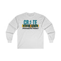 CREATE WITH MELANIE ROSE Unisex Ultra Cotton Long Sleeve Tee, custom tee shirt, personalized tee shirt