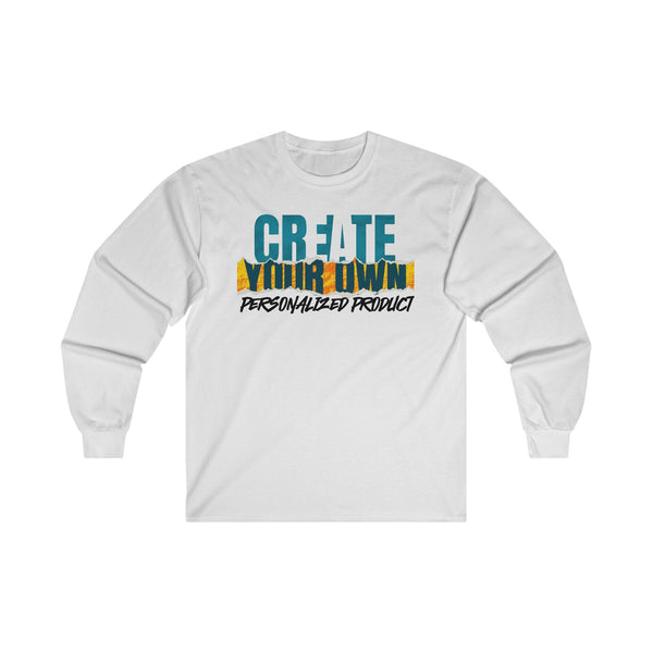 CREATE WITH MELANIE ROSE Unisex Ultra Cotton Long Sleeve Tee, custom tee shirt, personalized tee shirt
