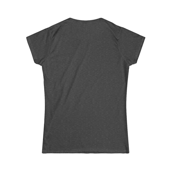 CREATE WITH MELANIE ROSE Women's Softstyle Tee, custom tee, fitted tee, personalized tee, personalized t-shirt
