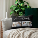 Personalized pillow - Spun Polyester Lumbar Pillow - custom pillow - photo pillow - personalized gift
