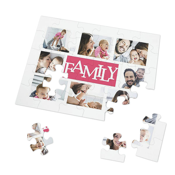 Personalized Photo Jigsaw Puzzle, Custom Puzzle, Puzzle box, personalized puzzle, Gifts for kids, personalized gift