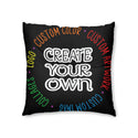CREATE YOUR OWN Tufted Floor Pillow, Square, custom pillow, home gift, floor pillow, gifts, home decor