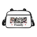 Personalized Collage Fitness Handbag, custom bag, gifts, gym bag, workout bag, hand bang, shoulder bag, gift, personalized gifts