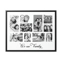 Personalized Canvas, Photo collage, Horizontal Framed Premium Gallery Wrap Canvas. personalized gift, home gifts, home decor, wall decor