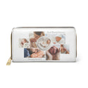 Baby Collage Zipper Wallet, wallet women. Women's accessories, wallet, gifts for her