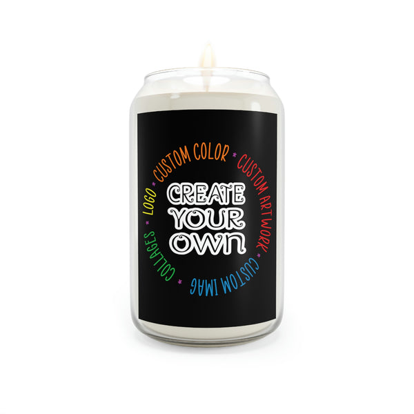 CREATE YOUR OWN Candle, Aromatherapy Candle, 13.75oz, Home decor, custom candle, home gifts, gifts, scented candle, gift for her, gift for him
