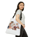Baby Collage Adjustable Tote Bag, custom tote bag, travel tote bag, shoulder bag, bags, handbag, gifts