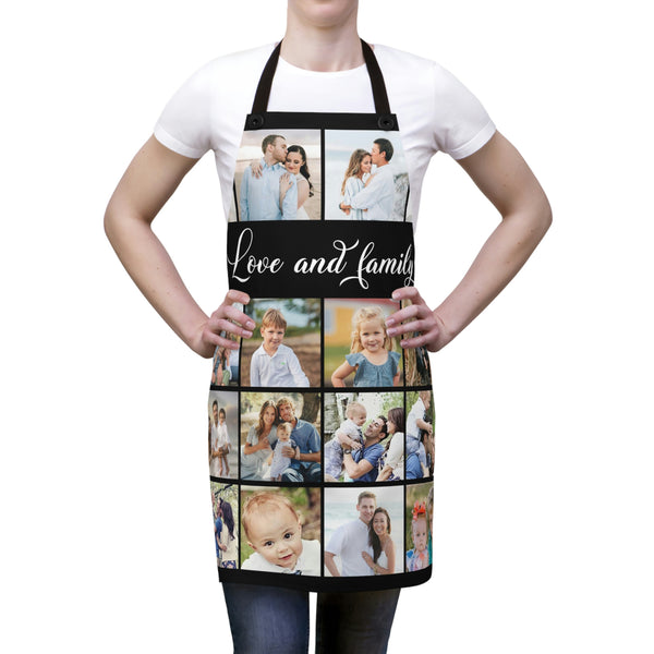 Personalized Collage Apron, Custom apron, home gifts, home decor, kitchen, kitchen apron, personalized gifts, family collage, gifts