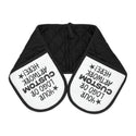 Custom Oven Mitts, Print your logo, artwork or photo, personalized gift, personalized art, personalized decor, home gifts