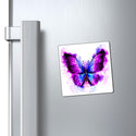 Purple and Blue Magnet, Custom Magnet, refrigerator magnet, kitchen decor, home decor, home gifts, gifts, kitchen magnet, gift, magnet