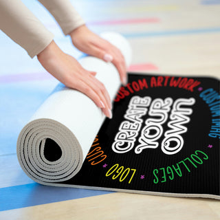 CREATE YOUR OWN Foam Yoga Mat, Yoga Mat, Home gifts, gift for her, workout mat, gym mat, home decor, home gifts
