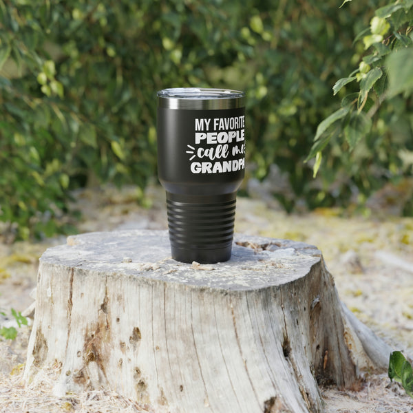 Grandpa Tumbler Ringneck Tumbler, 30oz, Insulated tumbler, insulated water bottle, custom tumbler, father's day gift, gift for him, gift
