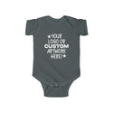 PRINT your Logo, Photo, Text or custom art - Infant Fine Jersey Bodysuit - personalized baby - personalized gifts
