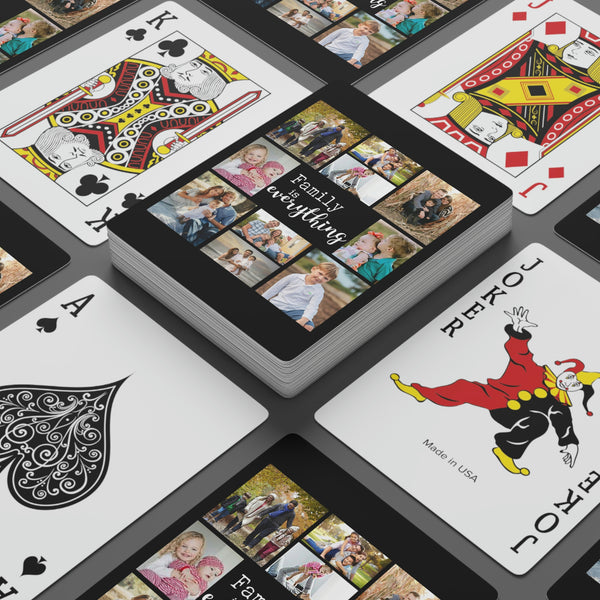 Personalized Poker Cards - personalized gift - gifts - photo cards - deck of card